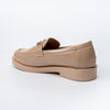 Urban Gloss - Beige Patent Loafers