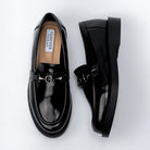 Urban Gloss - Black Patent Loafers - view 5