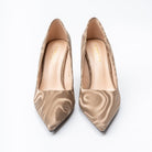 Not Your Usual - Brown Partywear Heels - - view 3