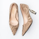 Not Your Usual - Brown Partywear Heels - - view 4