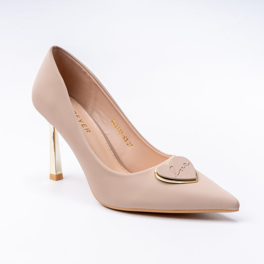 Versa Style - Beige Heels