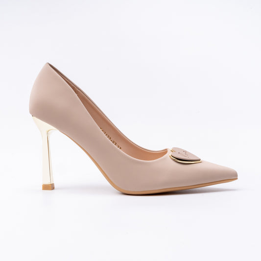 Versa Style - Beige Heels