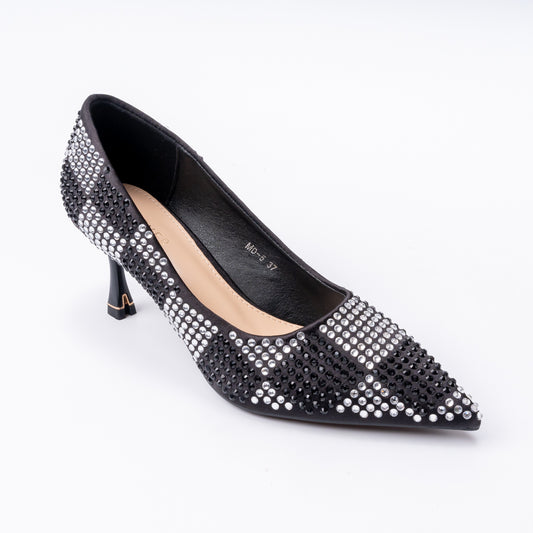 Pixie Step - Black Heels