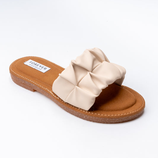Dragonfly Dash - Beige Flats