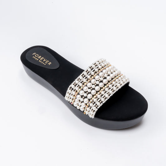 Sole Comfort - Black Platform Heels