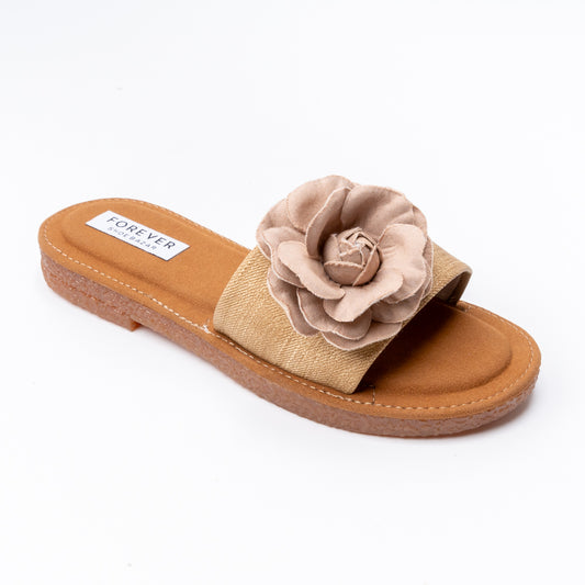 Comfy Cruisers - Beige Flats