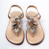 Glow Wing - Golden Flats Sandal
