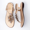 Glow Wing - Golden Flats Sandal