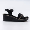 Midnight Glam - Black Wedges