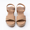 Midnight Glam - Beige Wedges