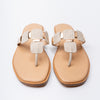 Radiant Step Slides - Beige Flats