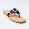 Radiant Step Slides - Black Flats