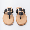 Radiant Step Slides - Black Flats