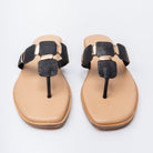 Radiant Step Slides - Black Flats - view 4