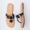 Radiant Step Slides - Black Flats