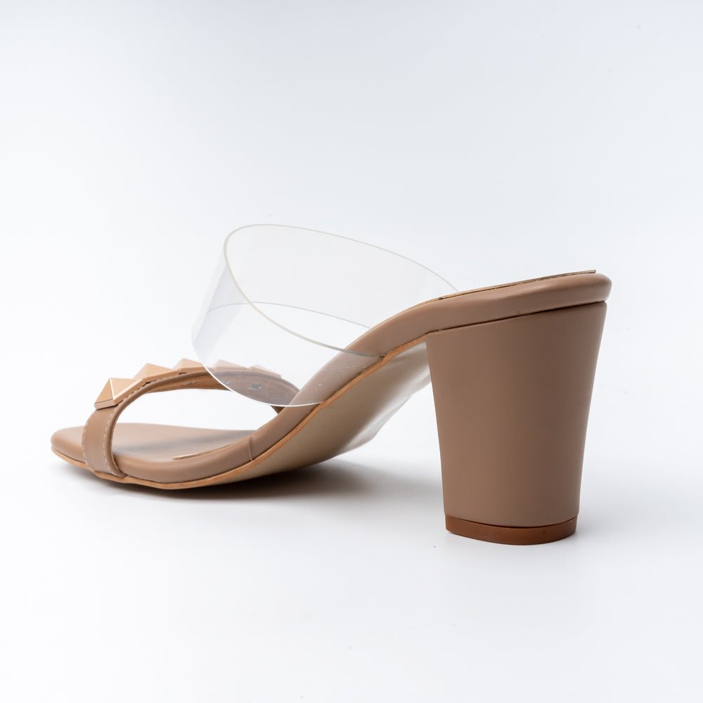 Urban Charm - Beige Casual Heel - view 4