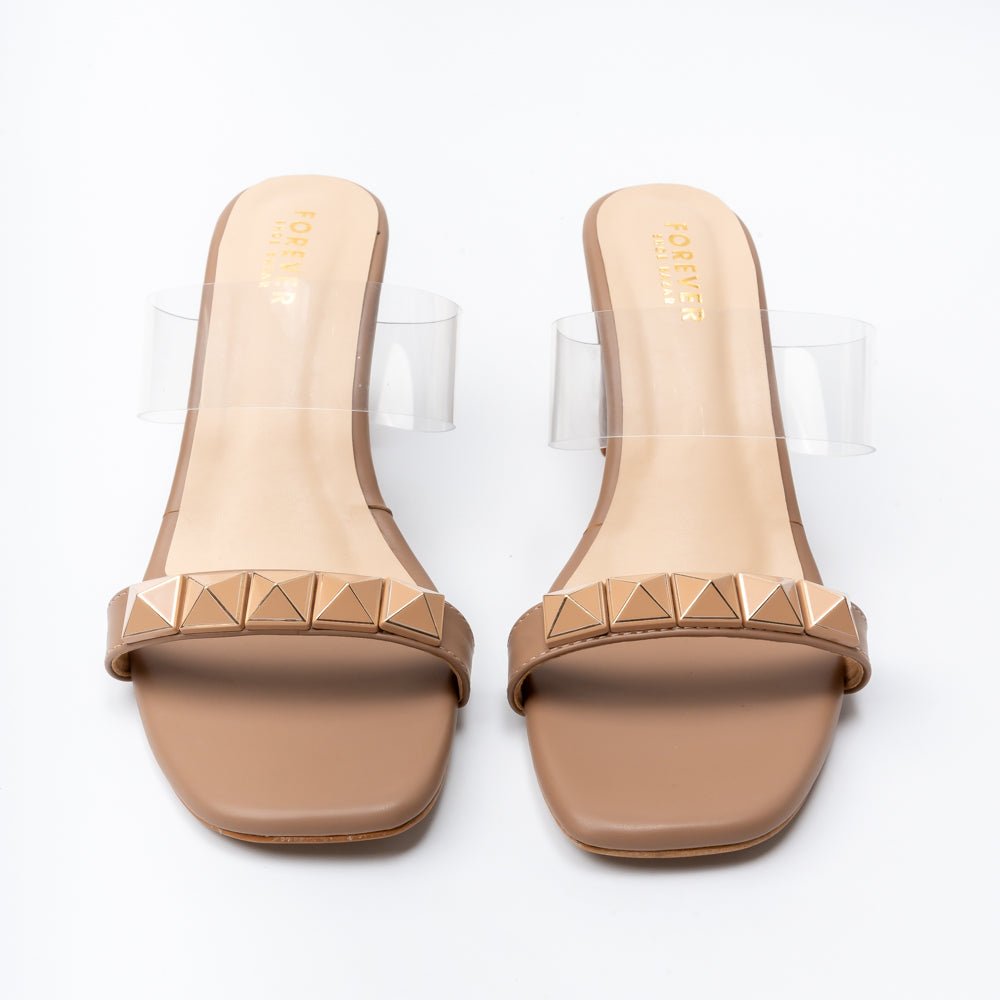 Urban Charm - Beige Casual Heel - view 5