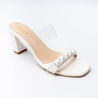 Urban Charm - White Casual Heel - view 3