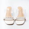 Urban Charm - White Casual Heel