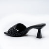 Elara Braided - Black Casual Heels