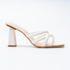 Midnight Strata - White Casual Heels