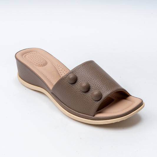 Pebble Luxe Charm - Khaki Casual
