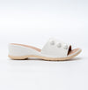 Pebble Luxe Charm - White Casual
