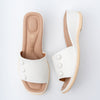 Pebble Luxe Charm - White Casual