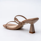 Strappy - Beige Kitten Heel - view 4