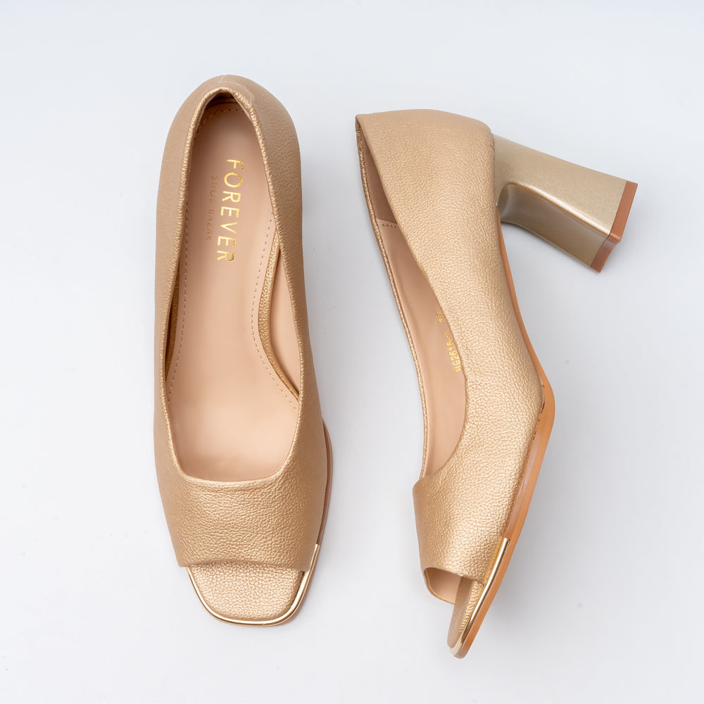 Luxe Charm - Gold Heels - view 6