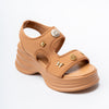 Stomp Luxe - Camel Casual Heels