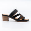 Skulpted Grace Sandals- Black Casual Wear