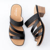 Skulpted Grace Sandals- Black Casual Wear