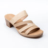 Skulpted Grace Sandals- Beige Casual Wear