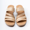 Skulpted Grace Sandals- Beige Casual Wear