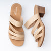 Skulpted Grace Sandals- Beige Casual Wear