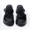 The Onyx Wedge - Black Heels