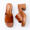 Bareform - Camel Casual Heels