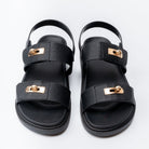 TwistLock Charm - Black Sandals - view 4