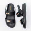 TwistLock Charm - Black Sandals