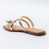 Butterfly Kiss - Gold Flats