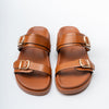 Slide & Shine - Camel Casual Slides