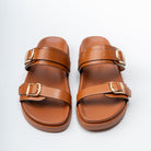 Slide & Shine - Camel Casual Slides - view 4