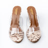 Crystal Python - Brown Mules