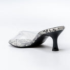 Crystal Python - Black Mules - view 4