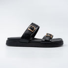 Slide & Shine - Black Casual Slides