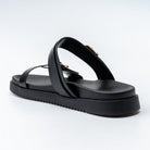 Slide & Shine - Black Casual Slides - view 3