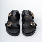 Slide & Shine - Black Casual Slides - view 4