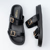 Slide & Shine - Black Casual Slides