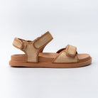 Everyday Ease - Camel Velcro Sandals